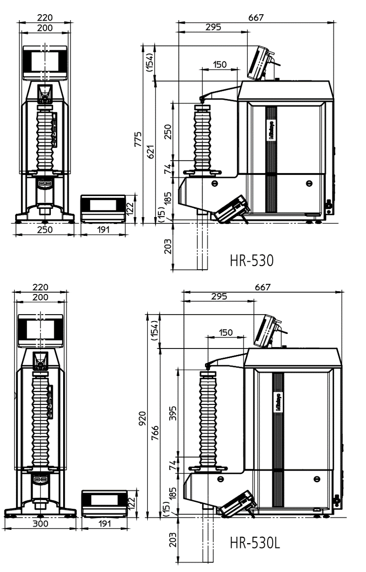 Máy đo độ cứng HR-530 Mitutoyo