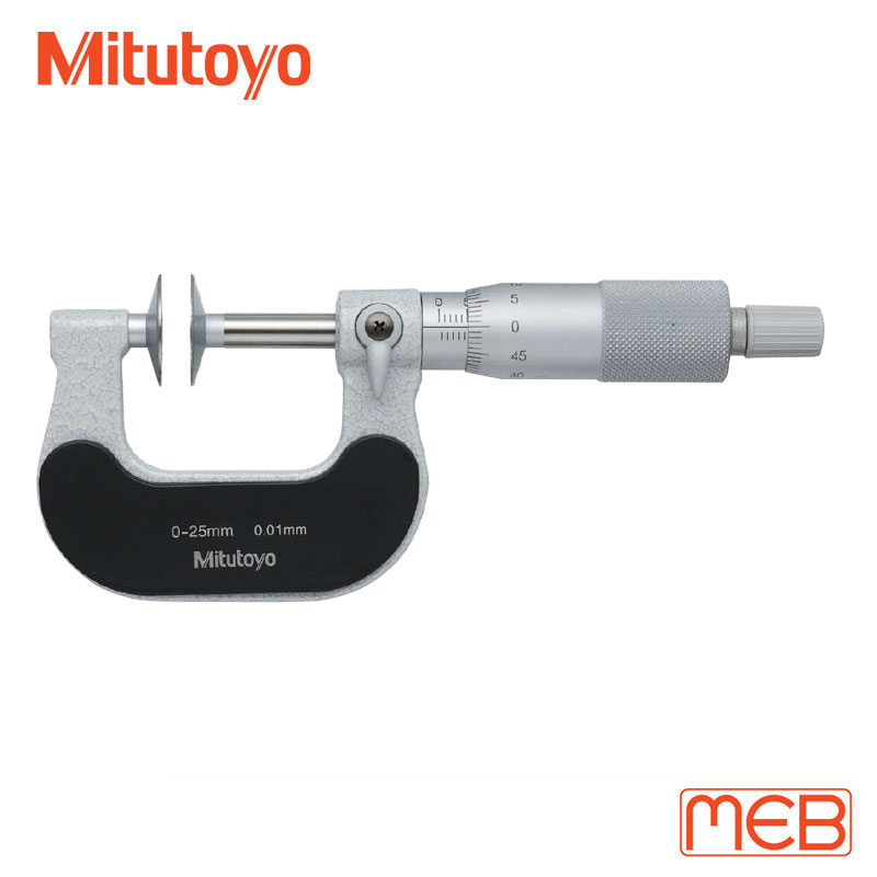 Panme đo bánh răng cơ khí 0 - 25 mm ( 123-113 ) Mitutoyo