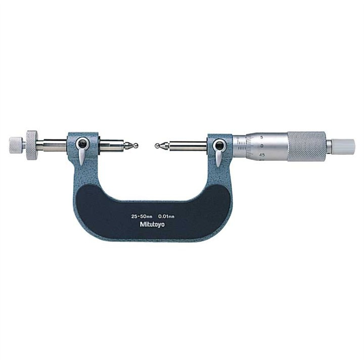 Panme đo đường kính vòng chia 124-173 , 0-25mm Mitutoyo