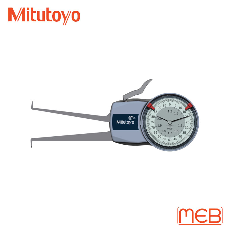 Compa đo trong độ dày đồng hồ cơ khí 1.2-2", 0.0005" ( 209-355 ) Mitutoyo
