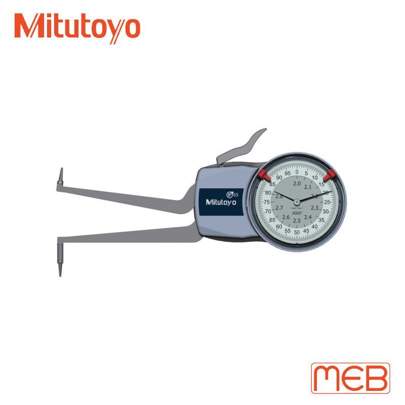 Compa đo trong độ dày đồng hồ cơ khí 2-2.8", 0.0005" ( 209-357 ) Mitutoyo