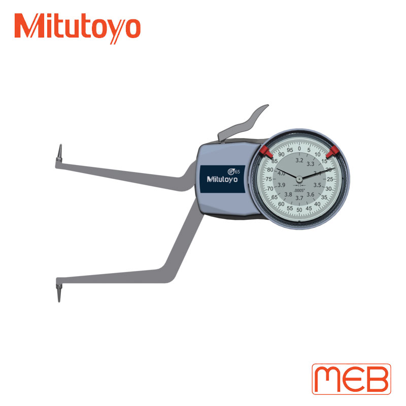Compa đo trong độ dày đồng hồ cơ khí 3.2-4" ( 209-360 ) Mitutoyo