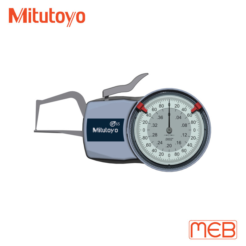 Compa đo ngoài đồng hồ cơ khí 0-0.4", 0.0002" ( 209-453 ) Mitutoyo