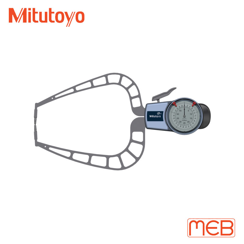 Compa đo ngoài độ dày đồng hồ cơ khí 0-50mm, 0.05mm ( 209-911 ) Mitutoyo