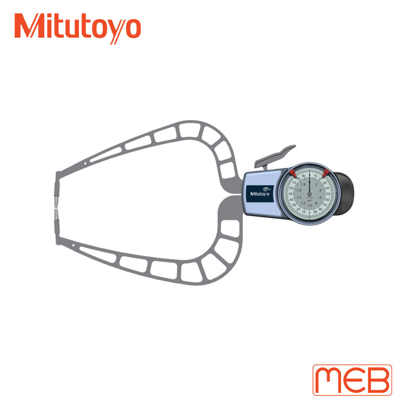 Compa đo ngoài độ dày đồng hồ cơ khí 0-2", 0.001" ( 209-916 ) Mitutoyo