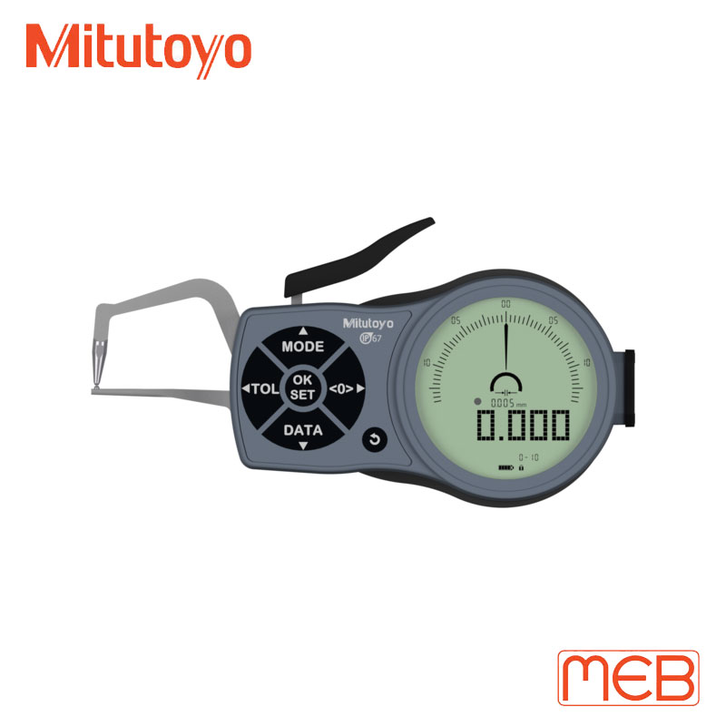 Compa đo ngoài đồng hồ điện tử 0-10mm, 0.005mm ( 209-943 ) Mitutoyo