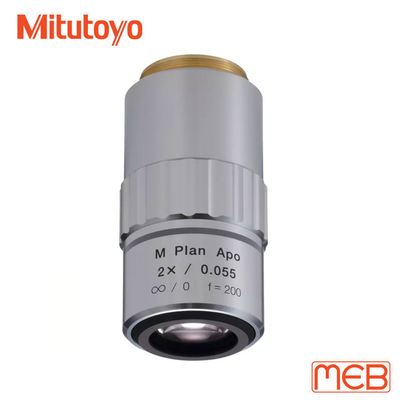 Vật kính cho Kính hiển vi MF-U ( 378-801-12 ) 2X Mitutoyo