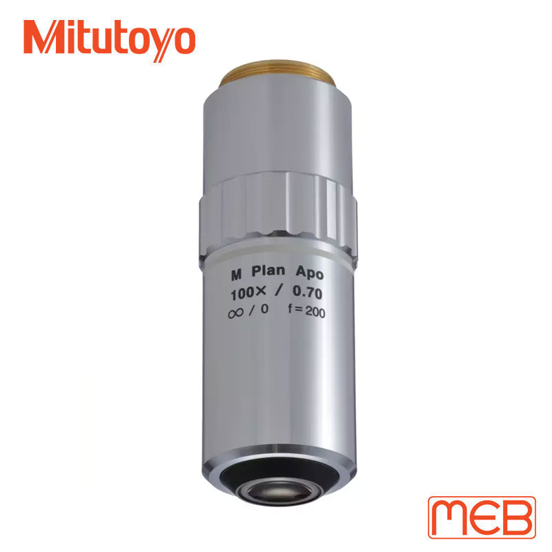 Vật kính cho Kính hiển vi MF-U ( 378-806-3 ) 100X Mitutoyo