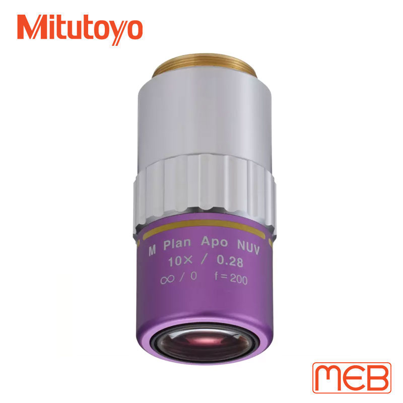 Vật kính cho Kính hiển vi MF-U ( 378-809-5 ) M Plan Apo NUV 10X Mitutoyo