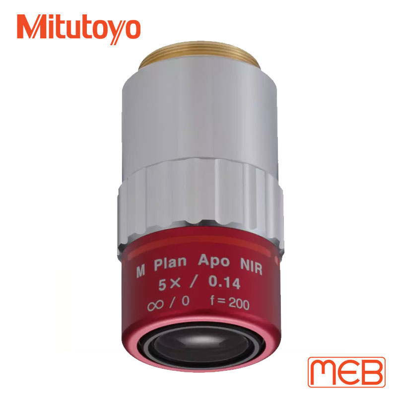 Vật kính cho Kính hiển vi MF-U ( 378-822-5 ) M Plan Apo NIR 5X Mitutoyo