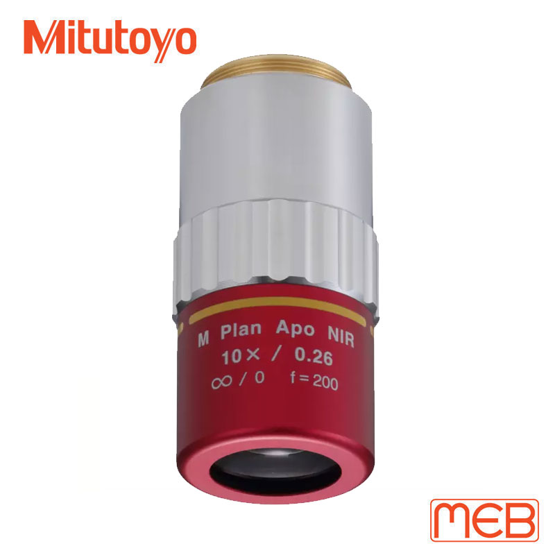 Vật kính cho Kính hiển vi MF-U ( 378-823-15 ) M Plan Apo NIR 10X Mitutoyo
