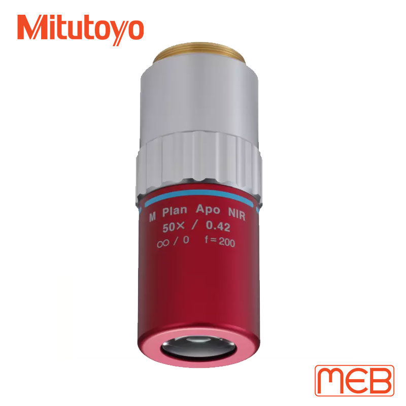 Vật kính cho Kính hiển vi MF-U ( 378-825-17 ) M Plan Apo NIR 50X Mitutoyo