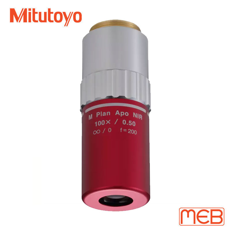 Vật kính cho Kính hiển vi MF-U ( 378-826-15 ) M Plan Apo NIR 100X Mitutoyo