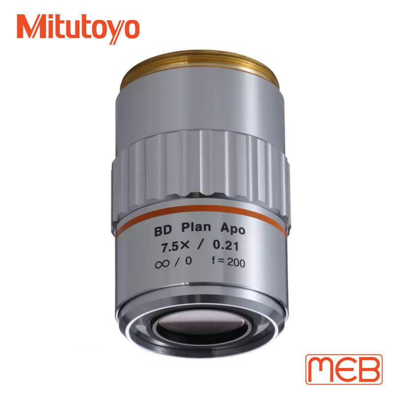 Vật kính cho Kính hiển vi MF-U ( 378-830-7 ) BD Plan Apo 7.5X Mitutoyo