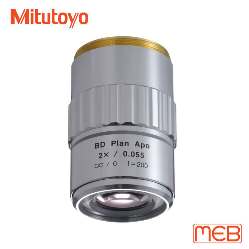Vật kính cho Kính hiển vi MF-U ( 378-831-13 ) BD Plan Apo 2X Mitutoyo