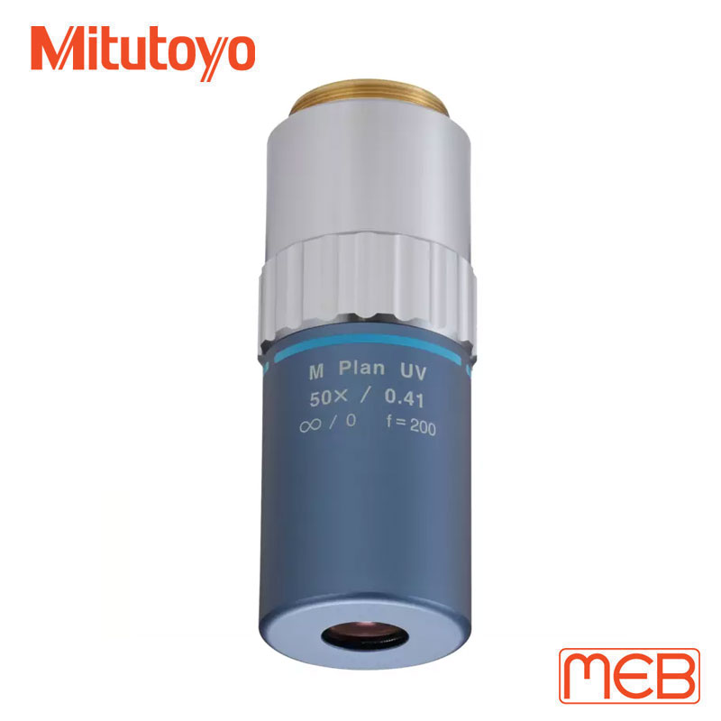 Vật kính cho Kính hiển vi MF-U ( 378-838-8 ) M Plan UV 50X Mitutoyo