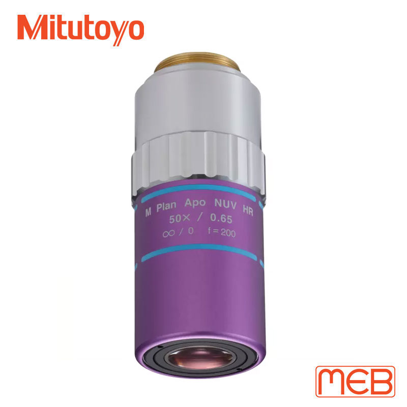 Vật kính cho Kính hiển vi MF-U ( 378-888-6 ) M Plan Apo NUV HR 50X Mitutoyo