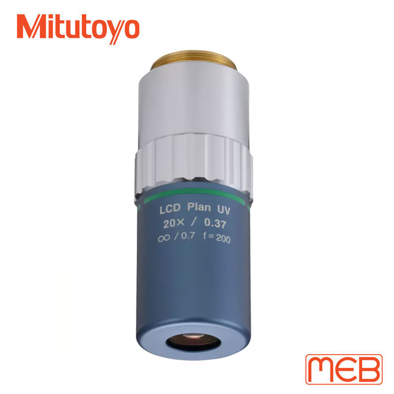 Vật kính cho Kính hiển vi MF-U ( 378-892-8 ) LCD Plan UV 20X (t0.7) Mitutoyo
