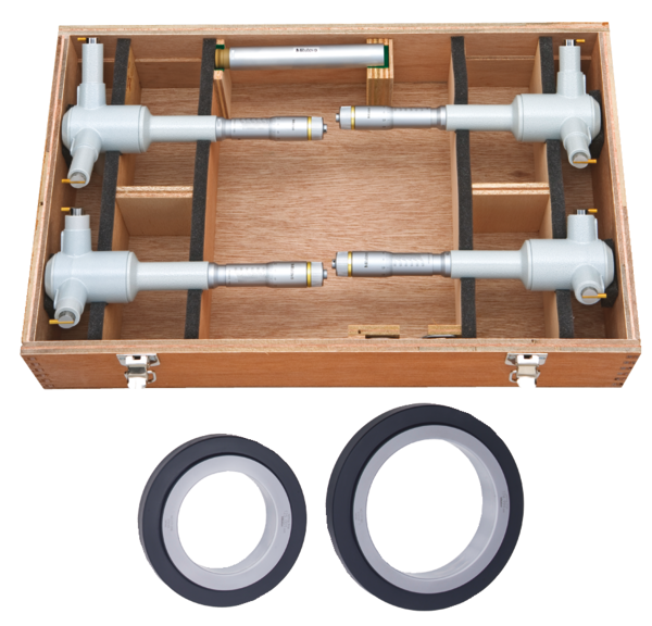 Bộ Panme đo lỗ ba chấu cơ khí 368-915 ( 100-200mm x 0,005mm ) Mitutoyo