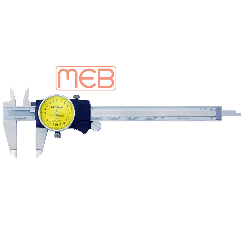 Thước cặp đồng hồ 505-736 ( 0-6" ) Mitutoyo