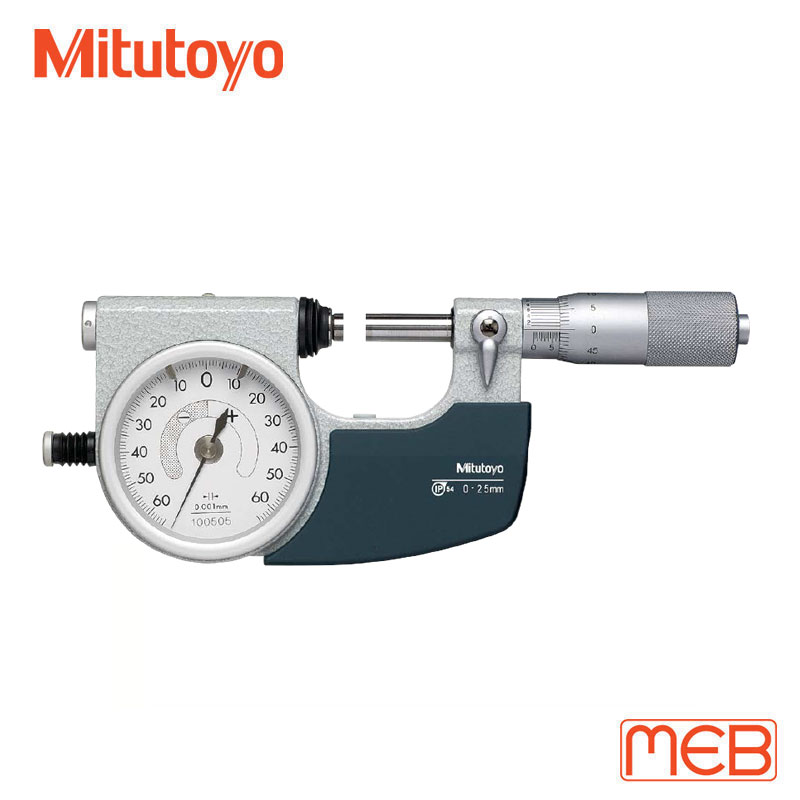 Panme đo ngoài đồng hồ 0-25mm ( 510-141 ) Mitutoyo