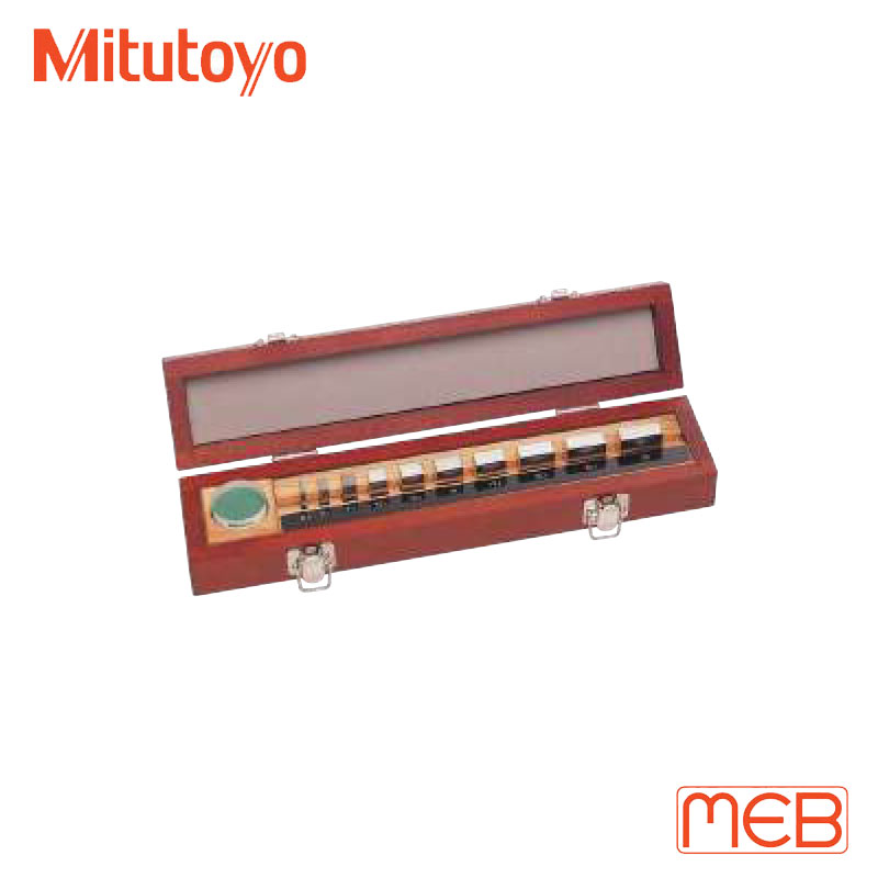 Bộ căn mẫu Thép 10 khối chuẩn chữ nhật cấp 0 ISO ( 516-106-60 ) Mitutoyo