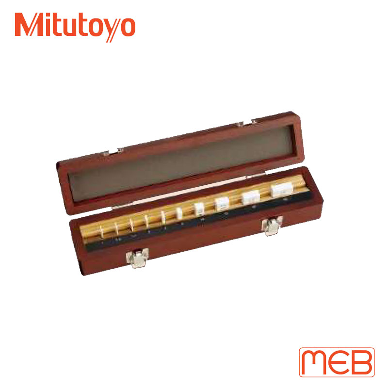 Bộ căn mẫu Gốm 10 khối chuẩn chữ nhật cấp 0 ISO ( 516-152-60 ) Mitutoyo