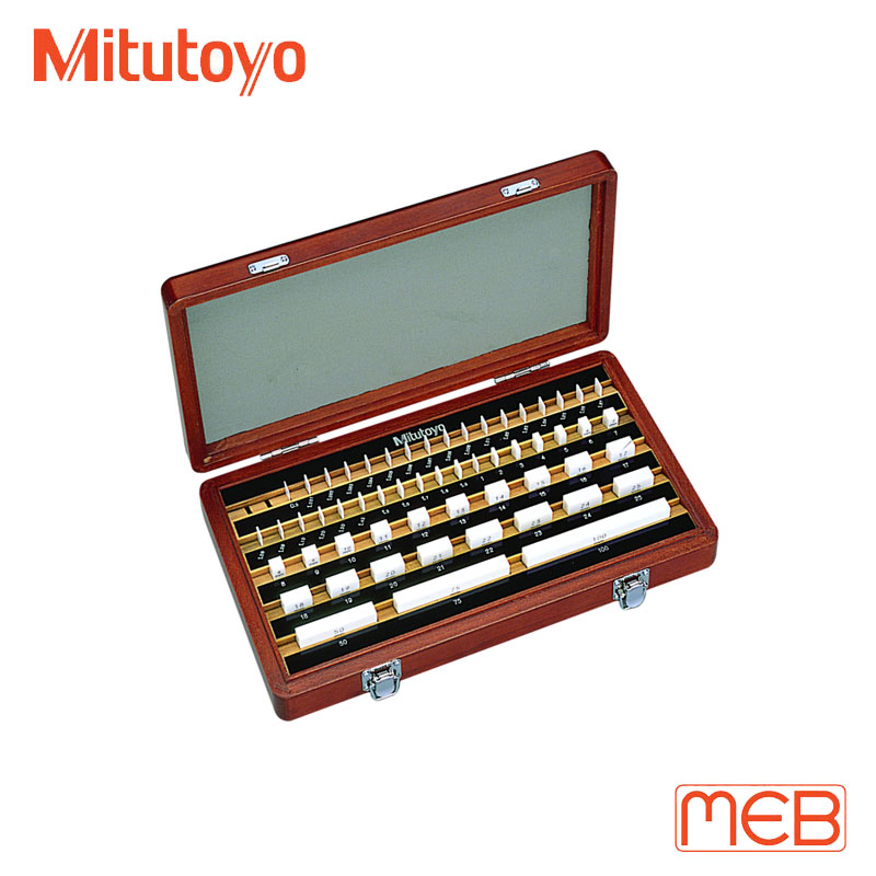 Bộ căn mẫu Gốm 56 khối chuẩn chữ nhật cấp K ASME ( 516-544-66 ) Mitutoyo