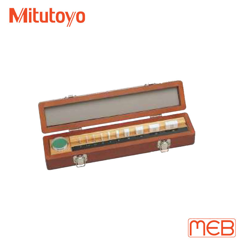 Bộ căn mẫu Gốm 10 khối chuẩn chữ nhật cấp 0 ISO ( 516-378-60 ) Mitutoyo