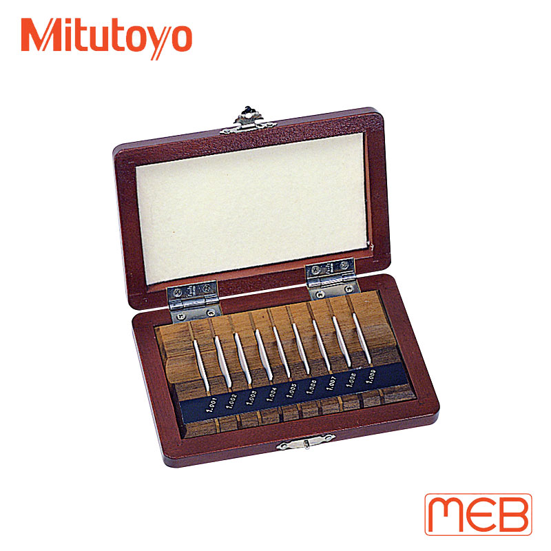 Bộ căn mẫu Gốm 9 khối chuẩn chữ nhật cấp 0 ISO ( 516-382-10 ) Mitutoyo