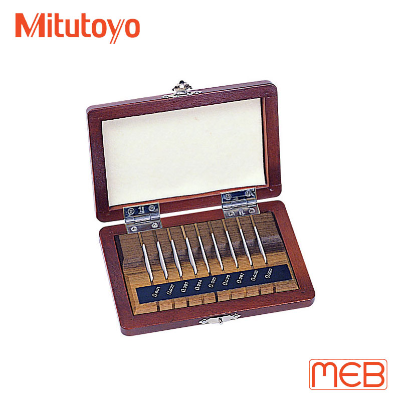 Bộ căn mẫu Gốm 9 khối chuẩn chữ nhật cấp K ISO ( 516-385-60 ) Mitutoyo