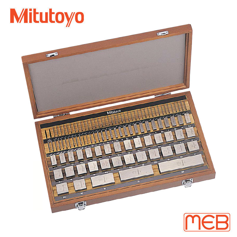 Bộ căn mẫu khối vuông chuẩn ASME thép 103 khối cấp 00 ( 516-441-10 ) Mitutoyo
