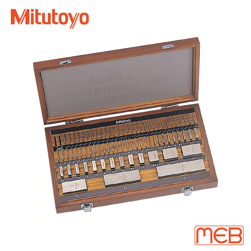 Bộ căn mẫu khối vuông chuẩn ASME thép 76 khối cấp 00 ( 516-449-10 ) Mitutoyo