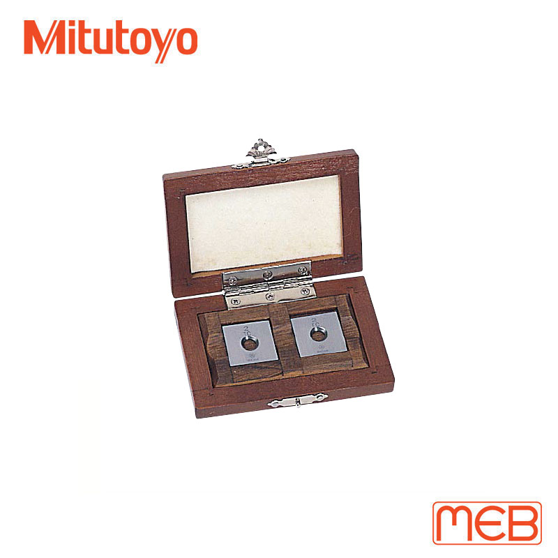 Bộ căn mẫu khối vuông chuẩn thép 2 khối cấp 0 ( 516-820-10 ) Mitutoyo