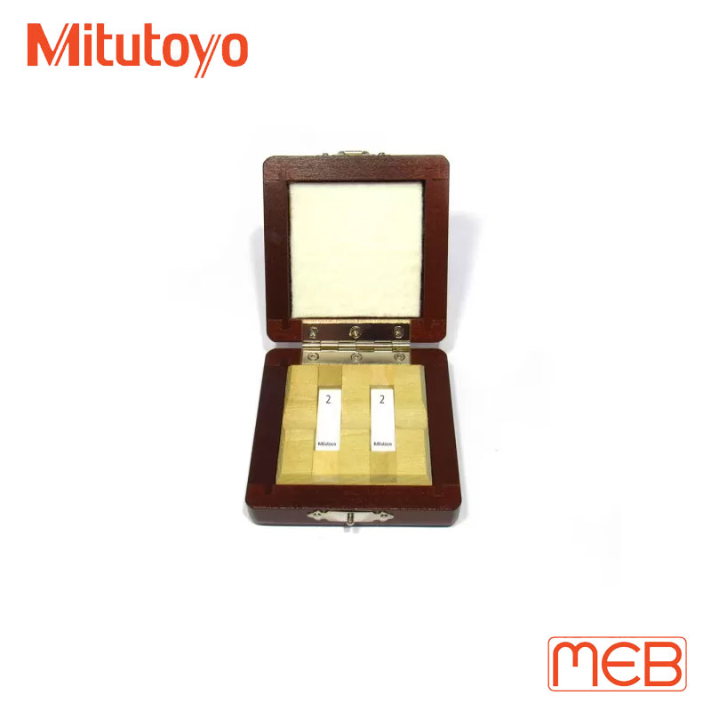 Bộ căn mẫu Gốm 2 khối chuẩn chữ nhật cấp 0 ISO ( 516-830-60 ) Mitutoyo