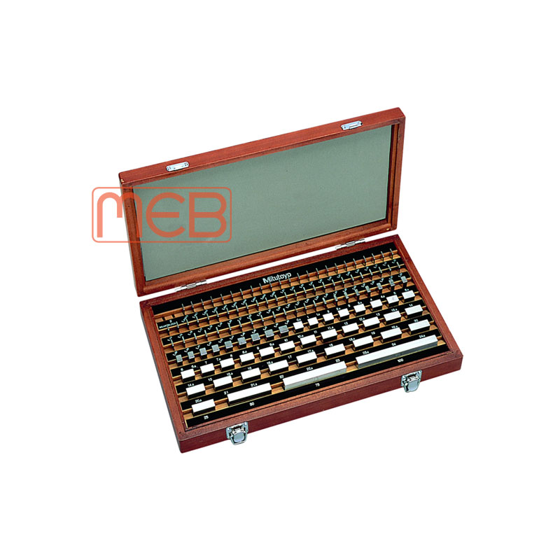 Bộ căn mẫu thép ASME 112 khối chuẩn chữ nhật cấp K ( 516-531-66 ) Mitutoyo