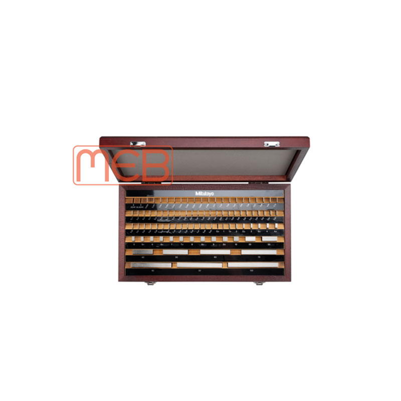 Bộ căn mẫu Thép 88 khối chuẩn chữ nhật cấp K BS ( 516-969-61 ) Mitutoyo