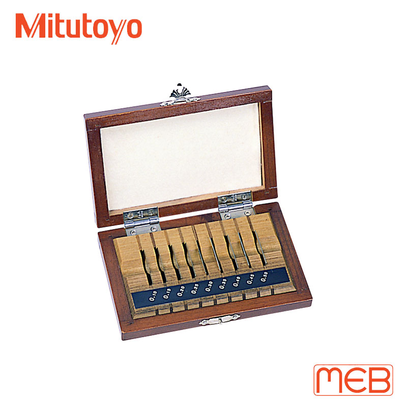 Bộ căn mẫu Gốm 9 khối chuẩn chữ nhật cấp 0 ISO ( 516-990-10 ) Mitutoyo