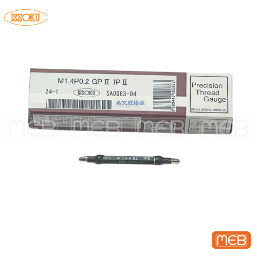 Dưỡng kiểm tra ren trong ISSOKU (M1.4x0.2 GPIPII)