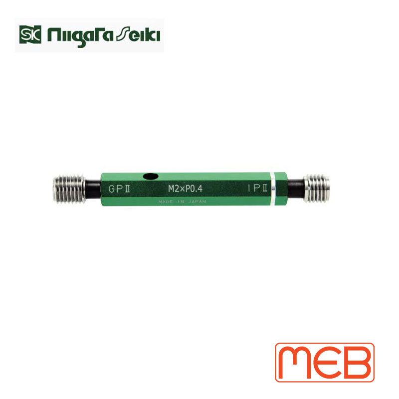 Dưỡng trụ kiểm tra ren trong Niigata Seiki M2×P0.4mm  ( M2×P0.4 GPIPII )
