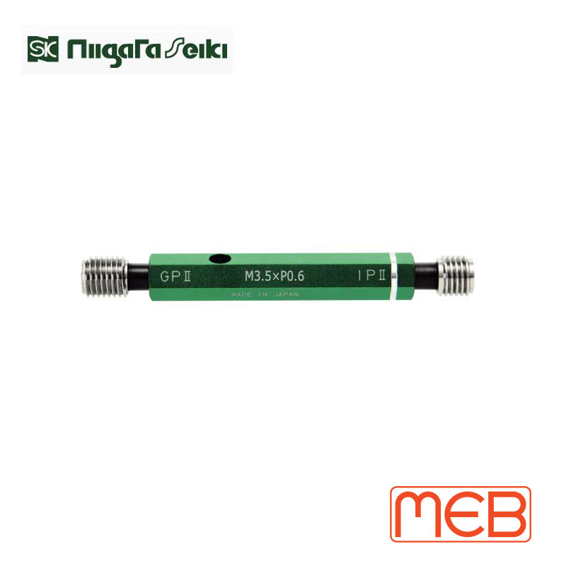 Dưỡng trụ kiểm tra ren trong Niigata Seiki M3.5×P0.6mm  ( M3.5×P0.6 GPIPII )