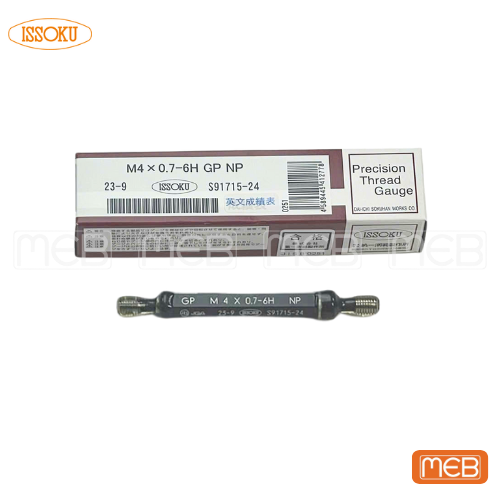 Dưỡng kiểm tra ren ISSOKU ( M4.0x0.7-6H GPNP )