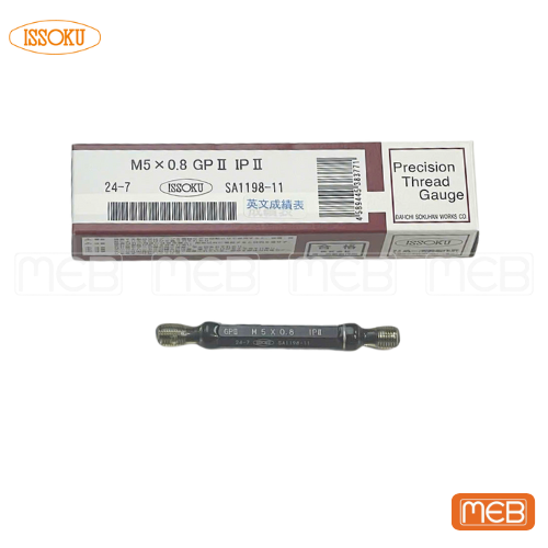 Dưỡng kiểm tra ren ISSOKU ( M5.0x0.8 GPIPII )