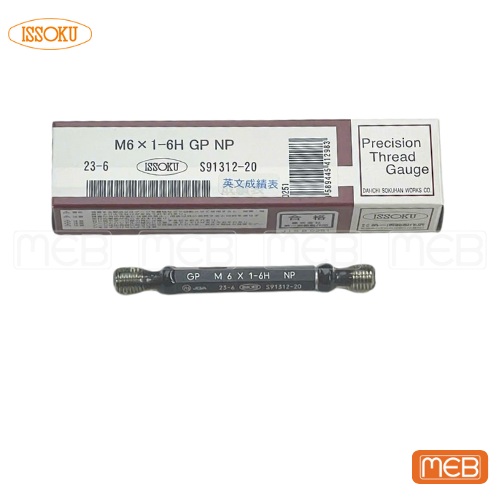 Dưỡng kiểm ren ISSOKU ( M6.0x1.0-6H GPNP )