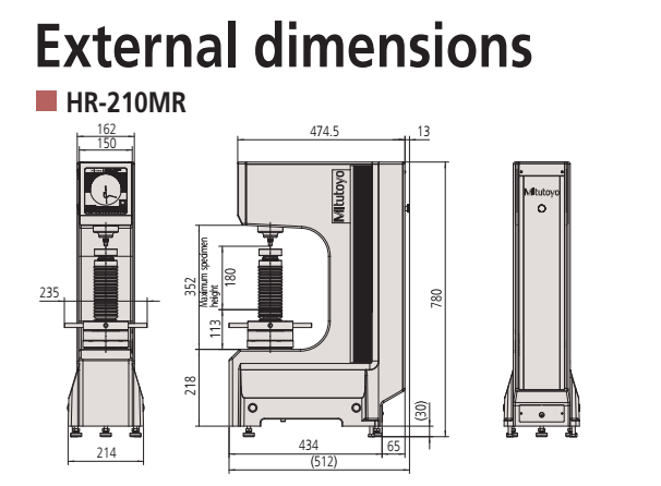 Máy đo độ cứng cơ Rockwell dòng HR-200