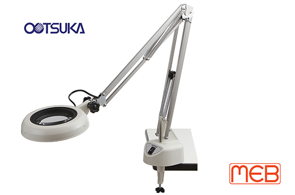 Kính lúp kẹp bàn chiếu sáng bằng đèn LED ( SKK-F ) Otsuka