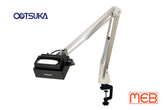 Kính lúp kẹp bàn chiếu sáng bằng đèn LED ( SL130F ) Otsuka