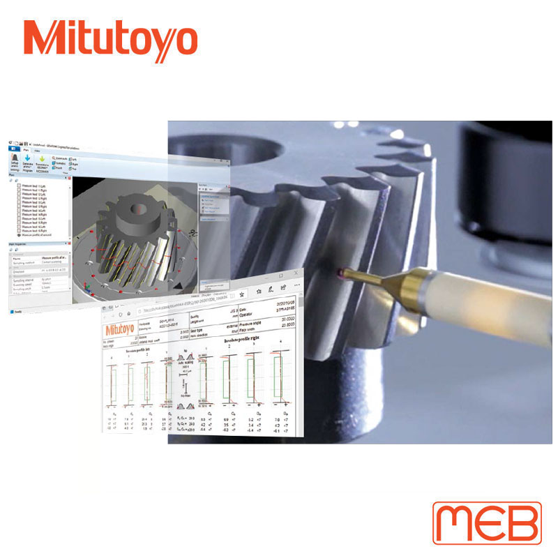Phần mềm đo lường GEARPAK EXRESS cho máy đo tọa độ CMM Mitutoyo