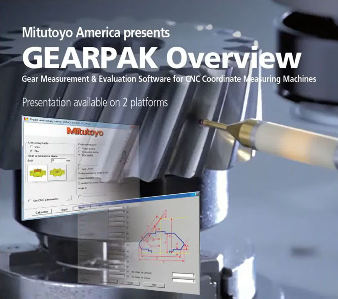 GEARPAK Mitutoyo