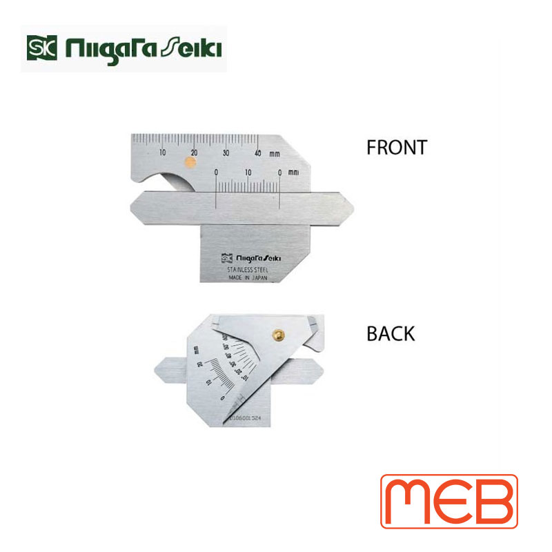 Thước đo mối hàn WG-1 Niigata Seiki